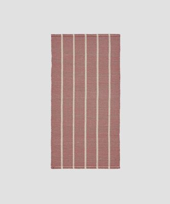 Jakobsdals Lagan Matta 70x140 cm Röd