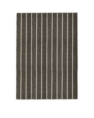 Jakobsdals Deco Stripe Matta 200x300 cm Mörkbrun