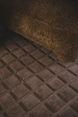 Jakobsdals Deco Check Matta 200x300 cm Konjak
