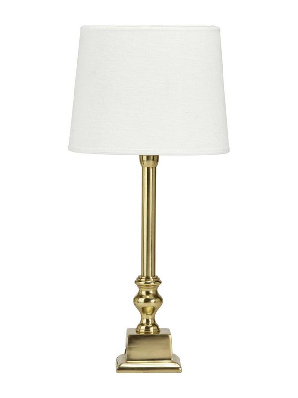 PR Home Linné Bordslampa med lampskärm 46 cm Offwhite