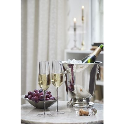 Lene Bjerre Sigrid Vinkylare Silver Mässing H24 cm