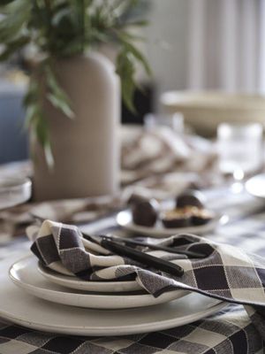 Svanefors Mary Servett Asfalt 45x45 cm