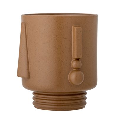 Kruka Brun Stengods Guxim | Bloomingville