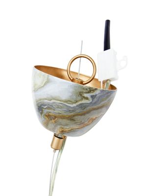 PR Home Marnie Taklampa Marmor 45 cm Grå