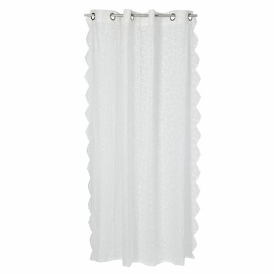 Lene Bjerre Eloise Duschdraperi Benvit Polyester