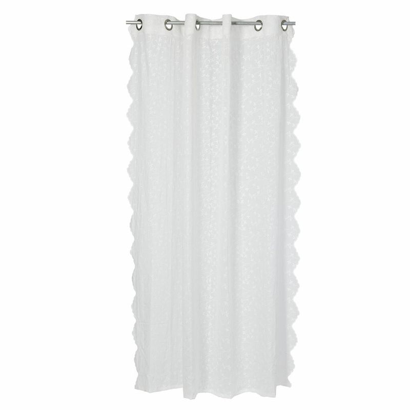 Lene Bjerre Eloise Duschdraperi Benvit Polyester