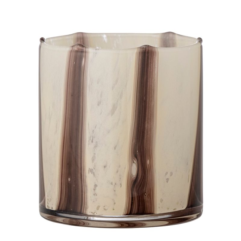Värmeljushållare Natur Glas Liberty | Bloomingville