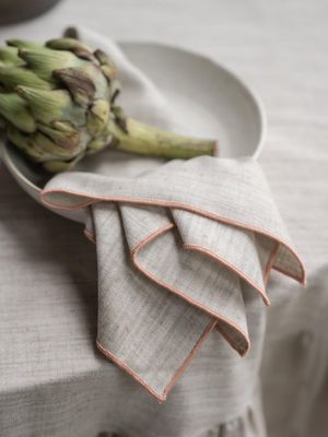 Sabina Servett Korall 45x45cm | Svanefors