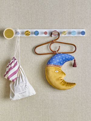 Bloomingville Space Klädhängare, Grå, Mdf L55xH5xW8 cm