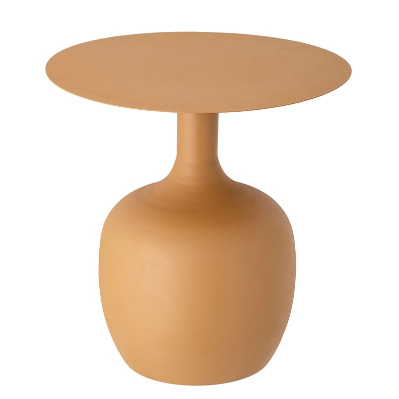 Sidobord Gul Metall Ayah | Bloomingville