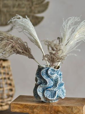 Vas Blå Stengods | Bloomingville Creative