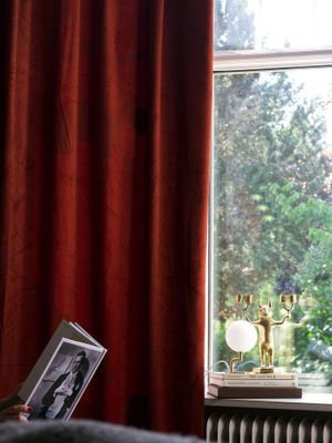 Svanefors Estelle Gardin 2-pack Rost 135x280 cm