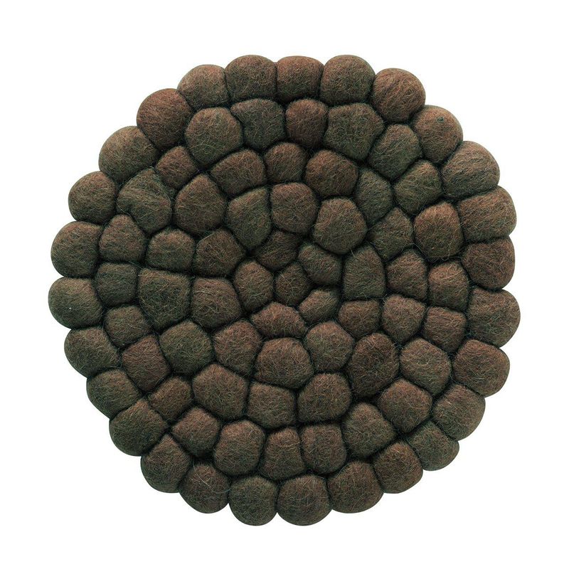 Nisha Grytunderlägg Brun 20cm | Svanefors