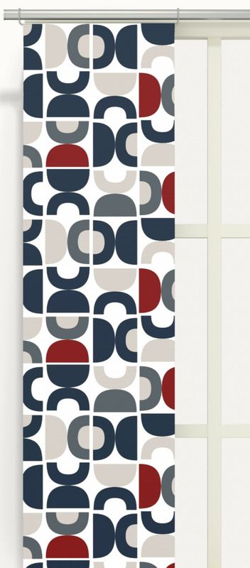 Spiraldans blå panellängd 2 pack Arvidssons Textil