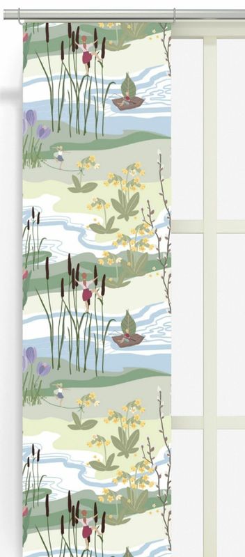 Naturens Lycka grön panellängd 2 pack Arvidssons Textil
