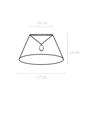 PR Home Empire Lampskärm Kimono Oliv 27cm