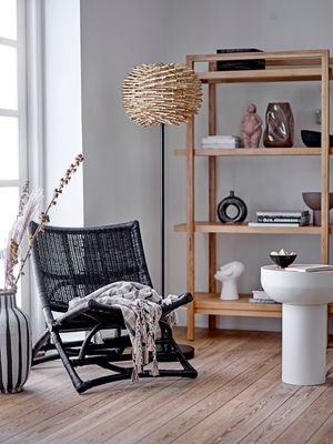 Dekorationsvas Brun Stengods Baldvin | Bloomingville