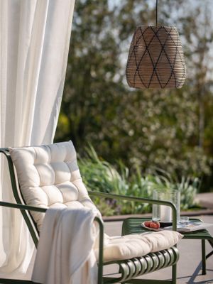 PR Home Lollo Taklampa Natur/Svart 38 cm Natur