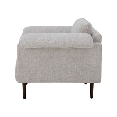 Fåtölj Vit Polyester Chesham | Bloomingville