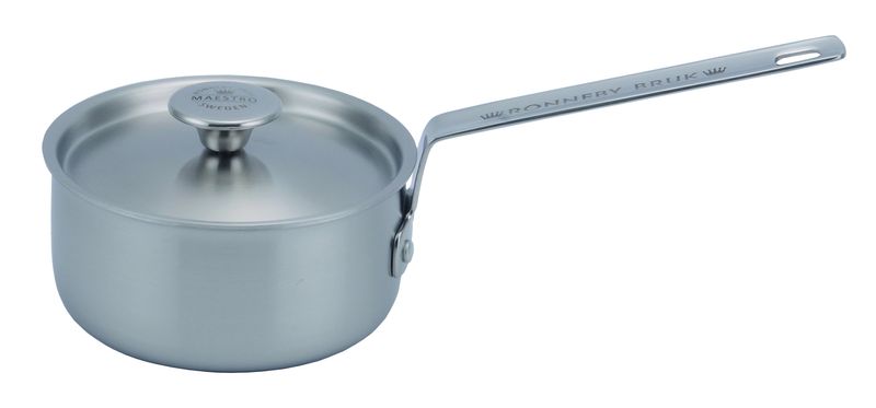 Inox Rostfri Kastrull 1.2L, Ø16x7.5 cm Ronneby Bruk
