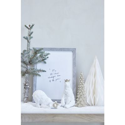 Lene Bjerre Sebina Royal Ice Bear H11.5 cm Vit/Ljusguld