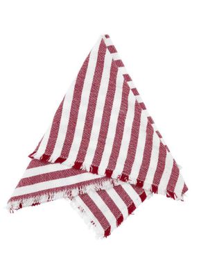 Svanefors Gaby Servett 4-pack Röd 45x45 cm