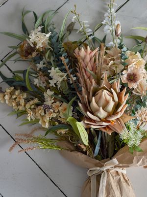 Stjälk Vit Konstgjorda blommor Fennel | Bloomingville