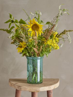 Echo Vinkylare Grön Glas Ø16cm Bloomingville Creative