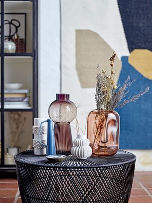 Vas Vit Stengods Barrit | Bloomingville