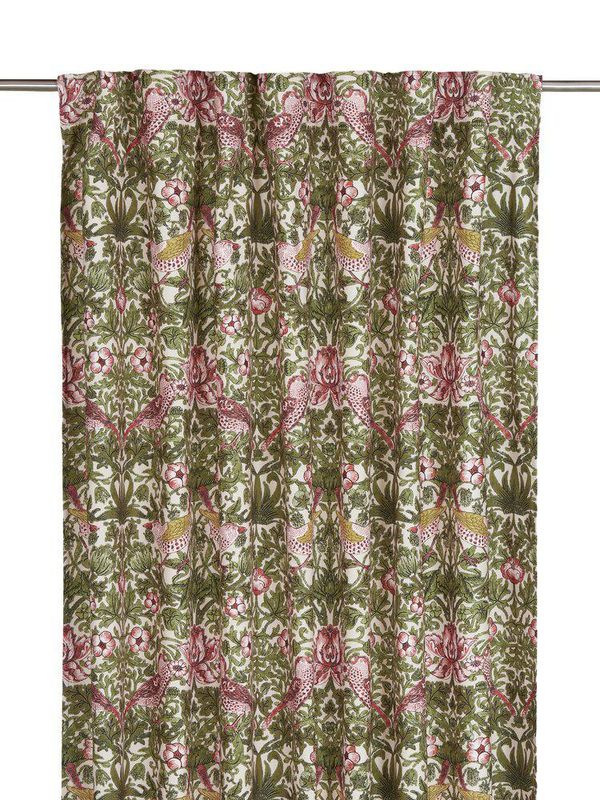 Svanefors Vilja Gardin 2-pack Mossa 130x250 cm