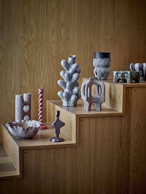 Bloomingville Lodi Ljushållare, Natur, Sandsten L18xH25,5xW7 cm