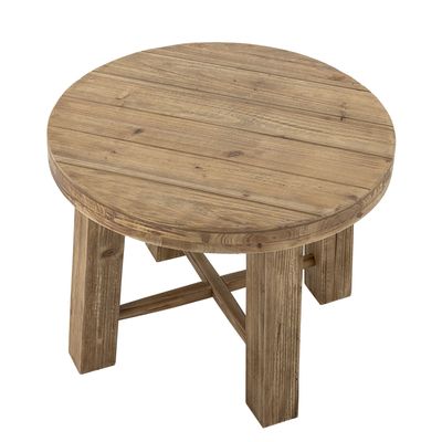 Emmett Soffbord Brun MDF Ø60 cm Bloomingville Creative