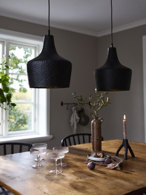 Ribble Taklampa Matt Svart 25cm MattSvart | PR Home