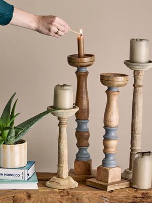 Burk med lock Gul Stengods | Bloomingville Creative