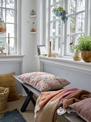 Ara Pläd Brun Akryl L150cm Bloomingville