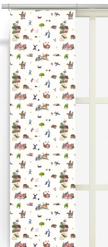 Emil I Katthult offwhite panellängd 2 pack Arvidssons Textil