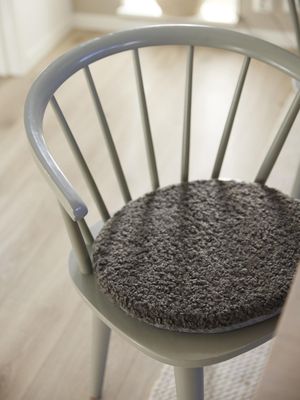 Teddy Stolsdyna Mörkgrå D38cm | Svanefors