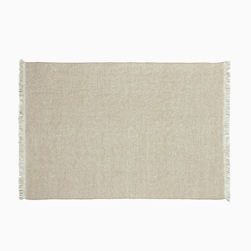 Lene Bjerre Daphne Matta Beige Ull L240 cm