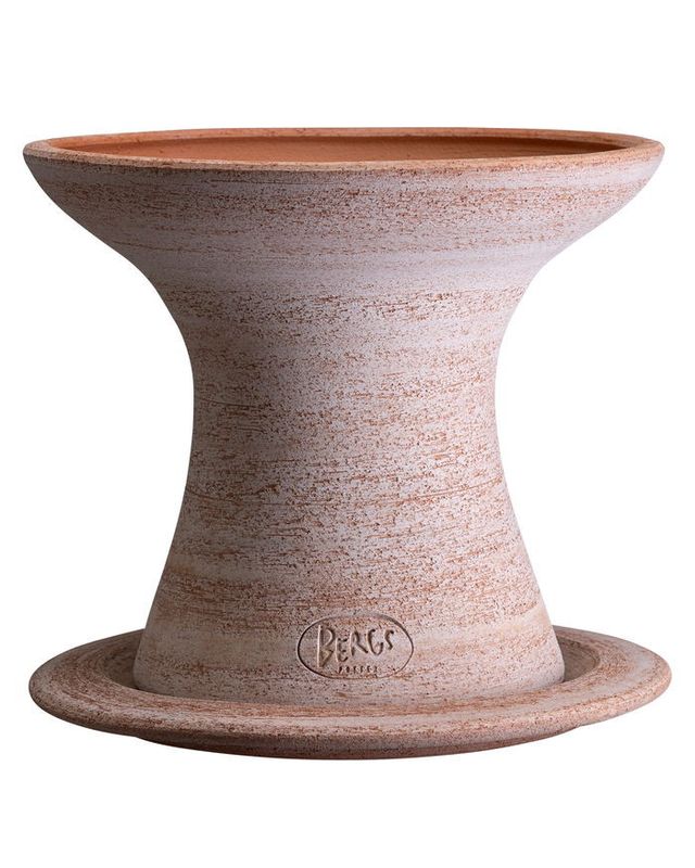 Bergs Potter Celeste RAW Kruka med Fat Ø23 cm Rosa