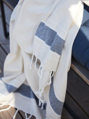 Svanefors Tim Pläd Blå 125x150 cm