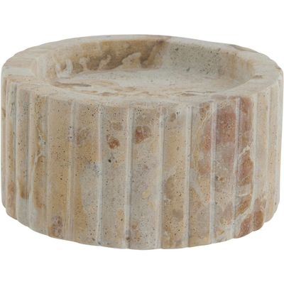 Lene Bjerre Eliana Ljusstake Linne Marmor H5 cm