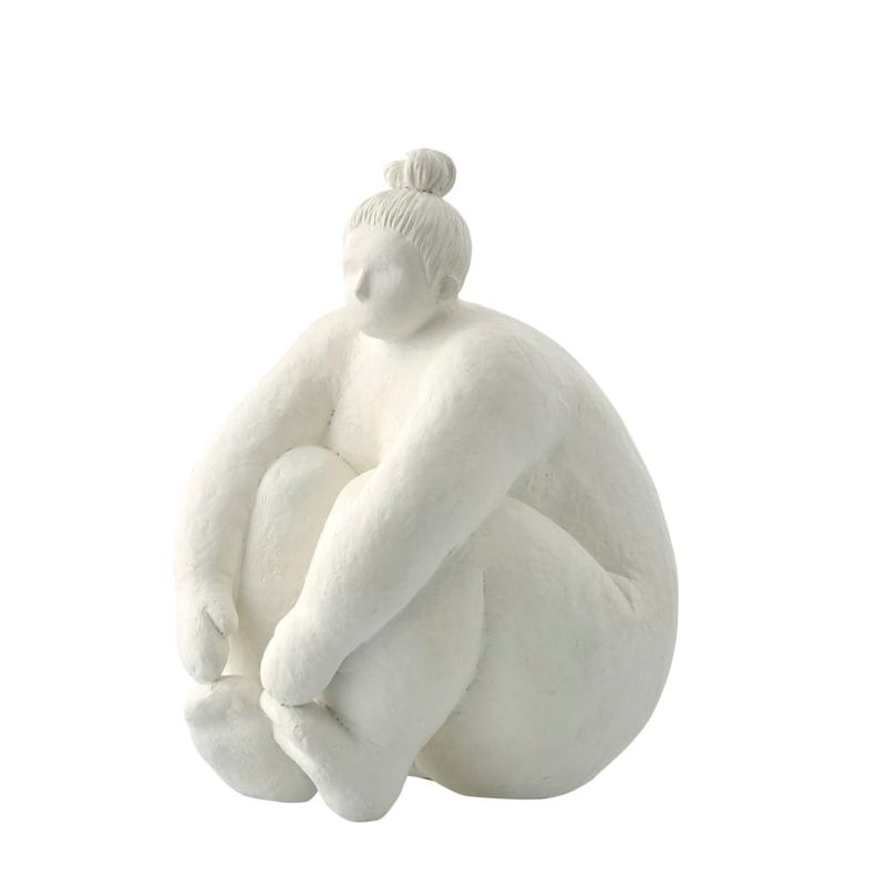 Dekoration Serafina Vit Polyresin Lene Bjerre