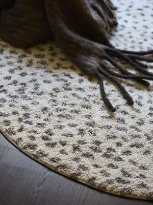 Svanefors Kirk Matta Offwhite D160 cm