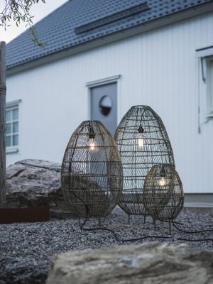 PR Home Hanoi Golvskärm Natur 80 cm