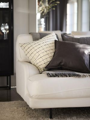Lycke Kuddfodral Antracit 45x45cm | Svanefors