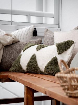 Svanefors Holly Kuddfodral Grön 30x50 cm