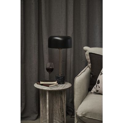 Lene Bjerre Elivinne Bord Linne Marmor H50 cm