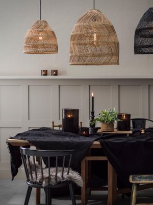 PR Home Maja Taklampa Wicker Natural 36 cm Natur