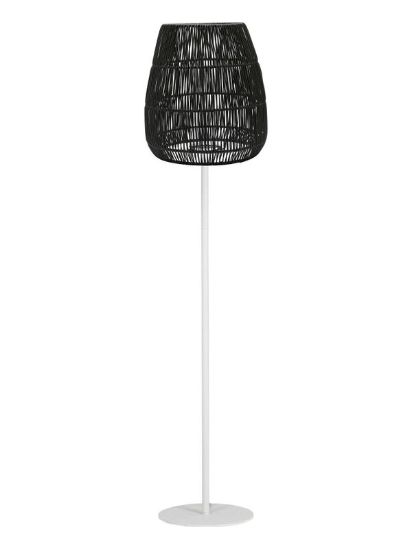 Agnar Saigon Outdoor Vit Golvlampa 154cm Svart | PR Home