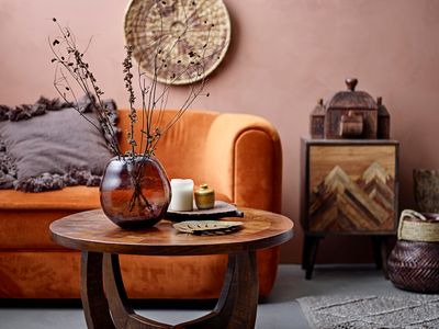 Soffa Brun Polyester | Bloomingville Creative